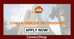 Conan O'Brien Internship