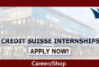 Credit Suisse Internship