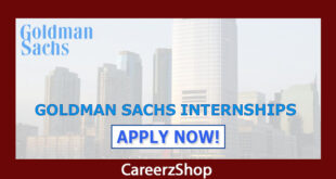 Goldman Sachs Internship