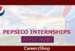 Pepsico Internship