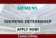 Siemens Internship