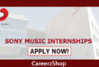 Sony Music Internship