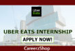 Uber Eats Internship