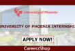 University of Phoenix Internship