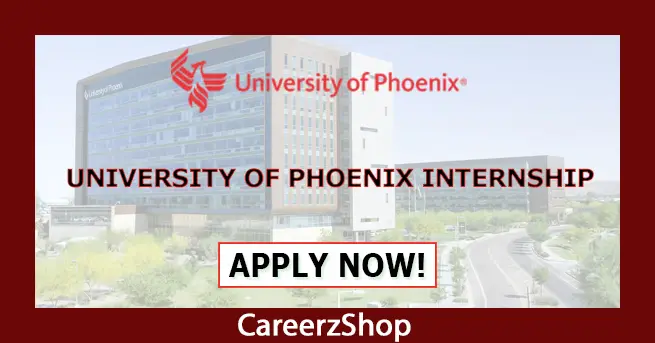 University of Phoenix Internship